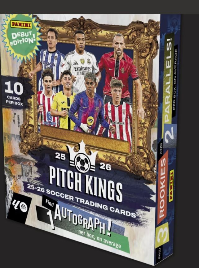 Panini Pitch Kings 25-26 Soccer Trading Cards